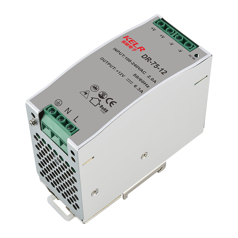 DR-75W 系列 導(dǎo)軌型單輸出工業(yè)用開關(guān)電源